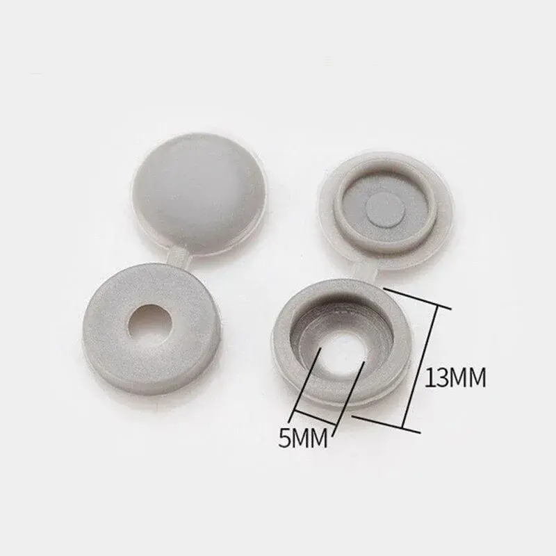 Thumbnail: 100 pcs/lot Screw Colorful Plastic Decorative Covers Universal Car Furniture Sel