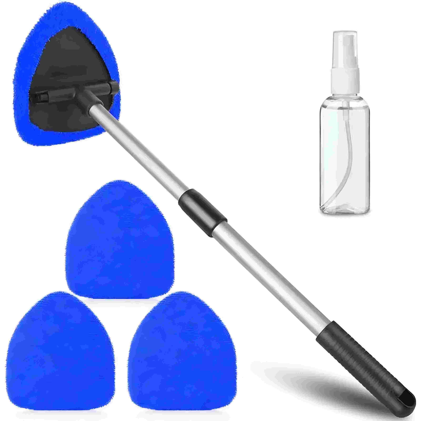 TVTUTPWY Windshield Scrubber, Car Windshield Cleaner Tool Inside with 4 Reu..