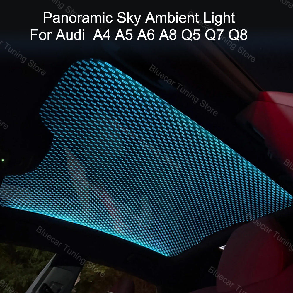 Panoramic Sky Ambient Light For Audi A4 A5 A6 A8 Q5 Q7 Q8,For Audi Roof Window A