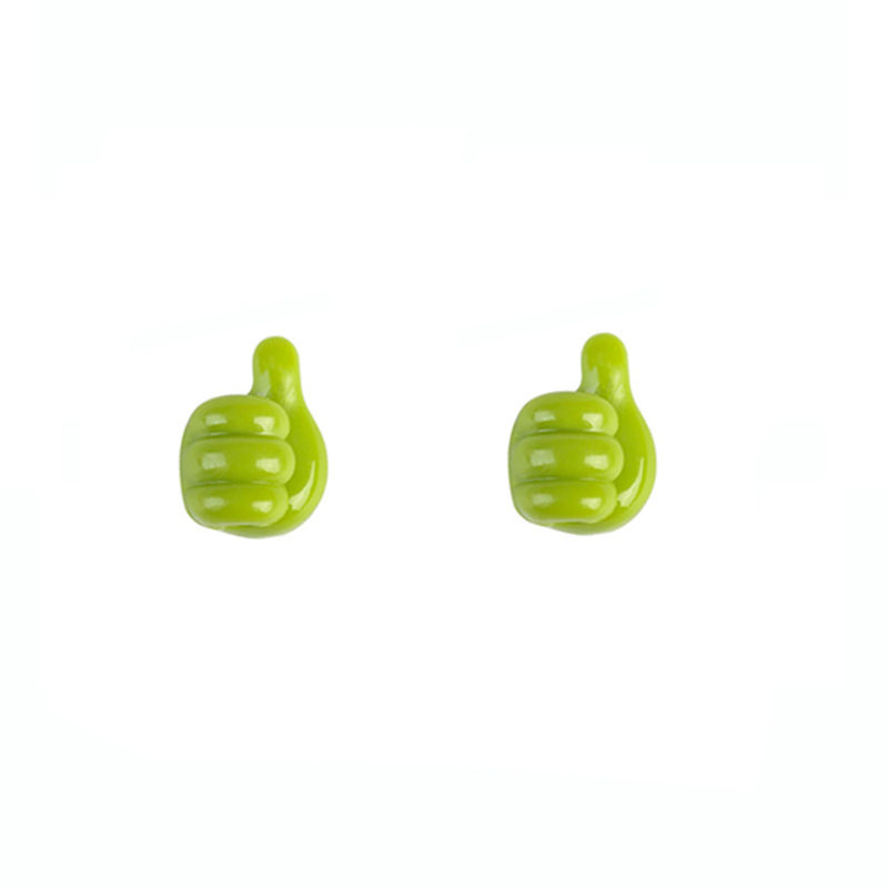 Thumbnail: Hand-Shaped Rubber Holder Glasses Cable Power Cord Charging Line Self Adhesive M
