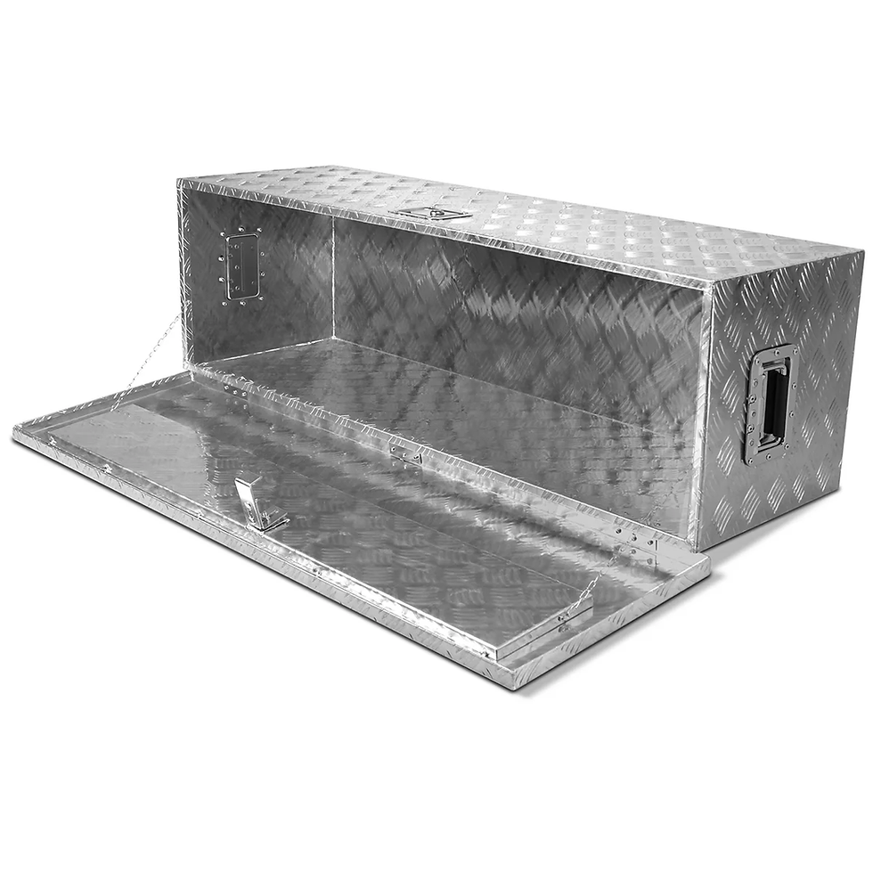 Thumbnail: Stark - Aluminum Tool Box Storage 48" Large Storage Space, Anti-Slip, Aluminum S