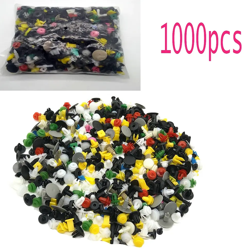 Thumbnail: 1000Pcs 30 kinds Universal Mixed Auto Fastener Car Bumper Clips Retainer Car Fas