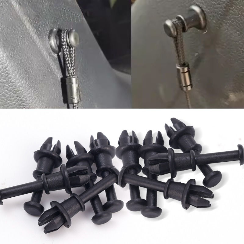 Thumbnail: 10/1PCS Boot Trunk Parcel Shelf Tray Strap String Clips for Seat Altea Arona Ibi