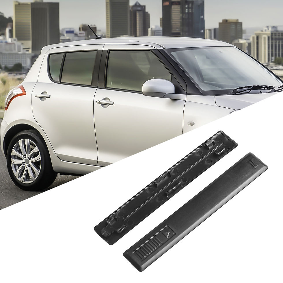 Thumbnail: 2x Auto Roof Rail Clip Roof Rack Bars Hole Top Moulding Clip Cover 78132-68L01 A