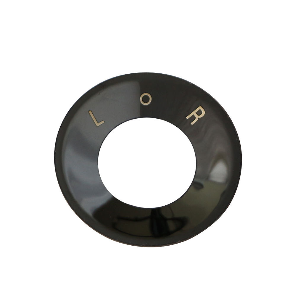 Thumbnail: Car Rear View Rearview Side Mirror Adjustment Knob Sticker Ring for Chevrolet Tr