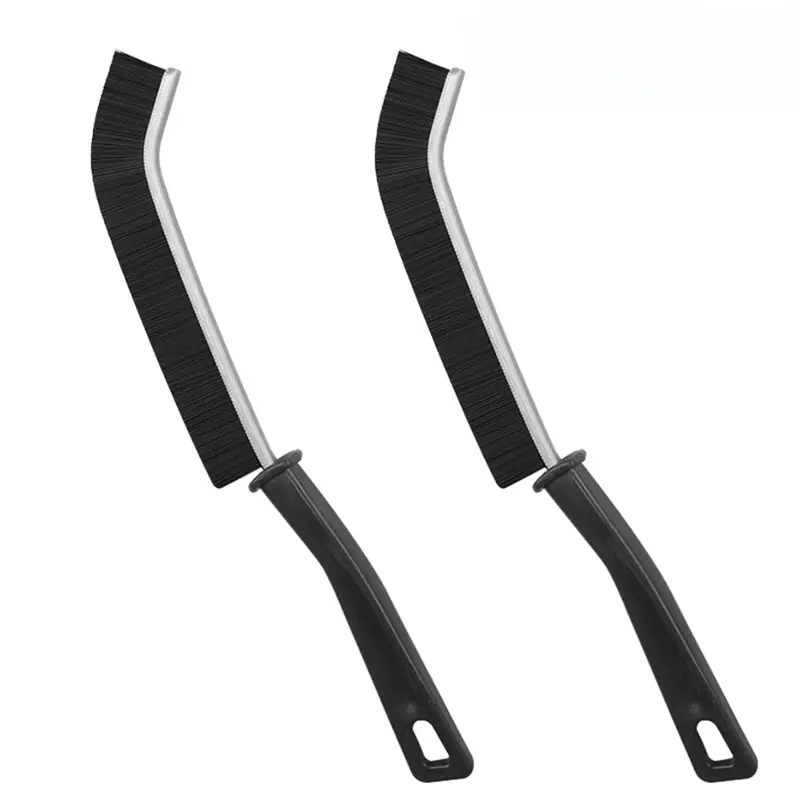 Thumbnail: 3Pcs Crevice Cleaning Brush Durable Car Kitchen Tile Grout Dead End Bristle Clea