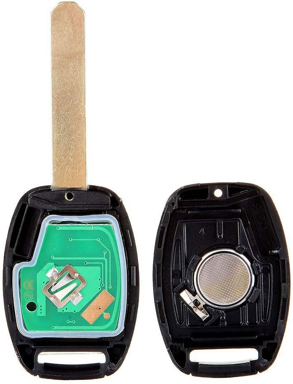 Thumbnail: ECCPP Replacement Uncut 433MHz Keyless Entry Remote Key Fob fit for 2005-20..