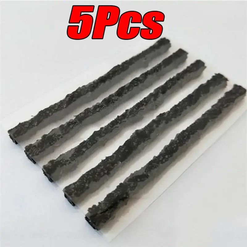 Thumbnail: 5-50Pc Car Tire Repair Tool Kit with Rubber Strips Tubeless Tyre Puncture Studdi