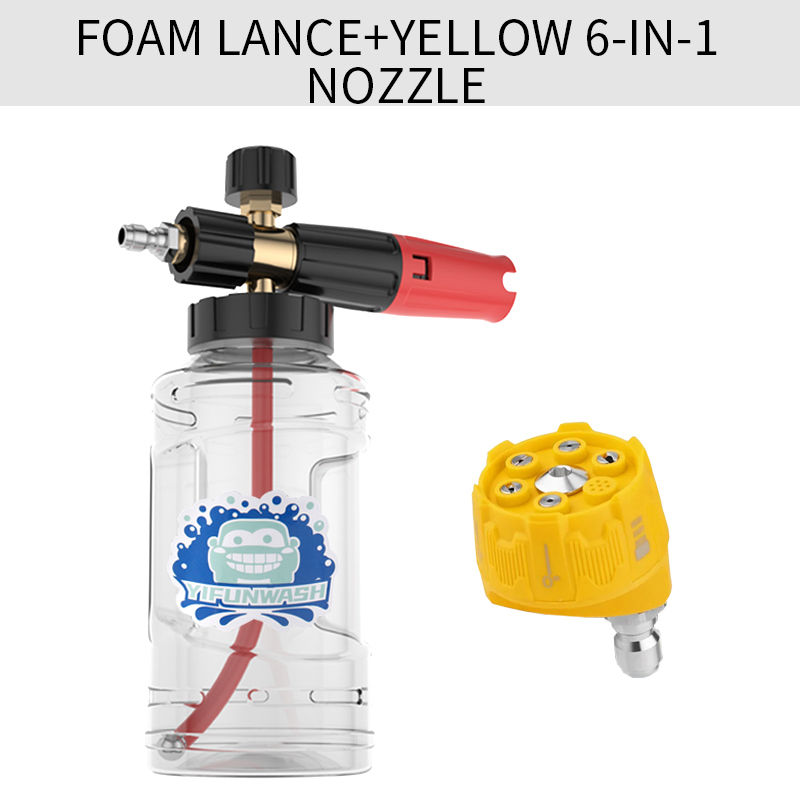Thumbnail: Car Wash Accessories 1L Foam Lance for Car Washers Car Washer Water Gun Cleaning