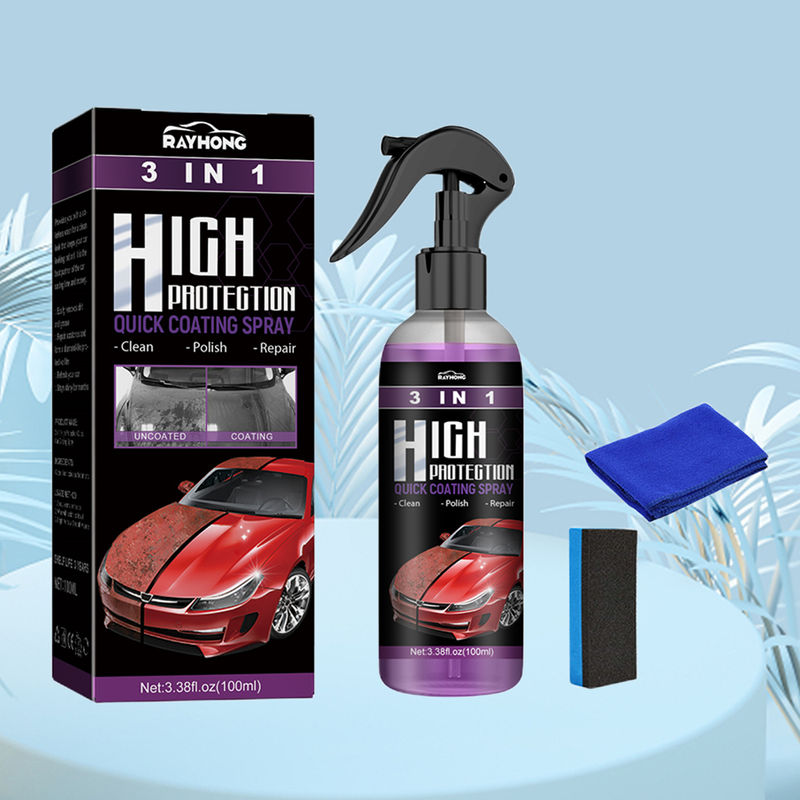 Thumbnail: Car Ceramic Coating Spray Nano Hydrophobic Body Polish Scratch Repair Remover Pa