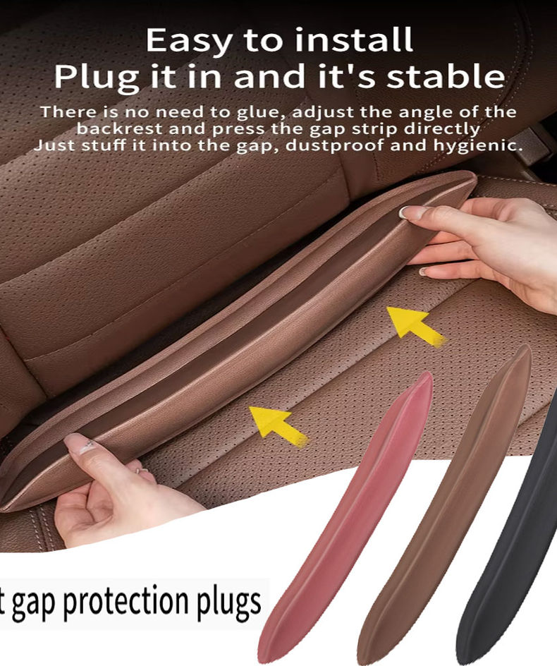 New Car Plug-In Seat Gap Filler Elastic Premium EVA Car Seat Crevice Filling Str