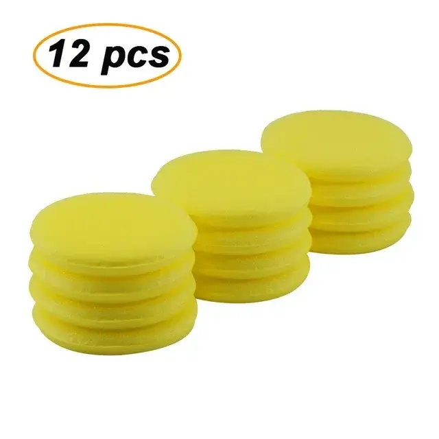 Thumbnail: Car Waxing Foam Polish Sponges Applicator Detail Washing Pads Wax Soft Sponge Cl