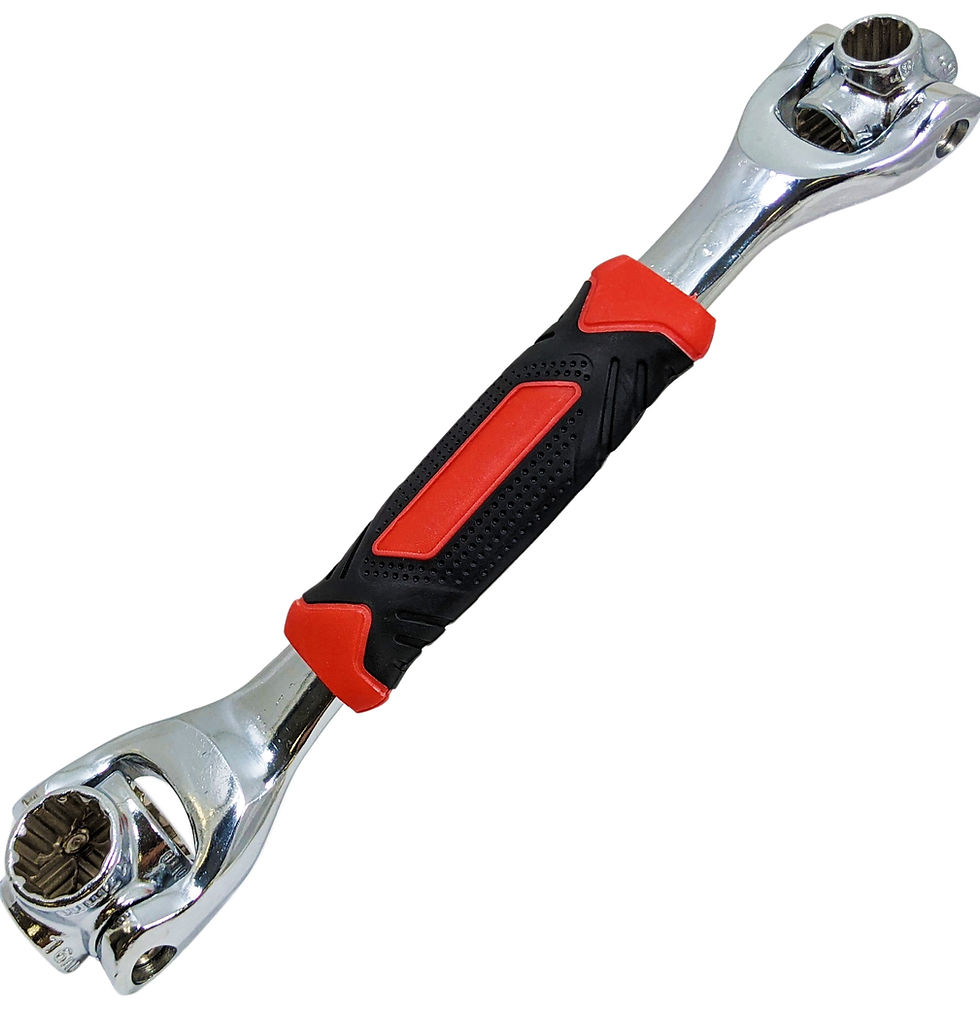Universal Socket Wrench 48-in-1 for Spline, 6 Point, 12 Point, Torx, Square..