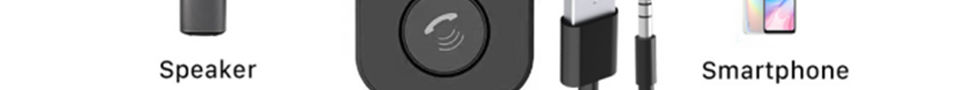 Thumbnail: Car Bluetooth Receiver 5.1 AUX Audio 3.5mm USB FM Modulator Wireless Music Adapt