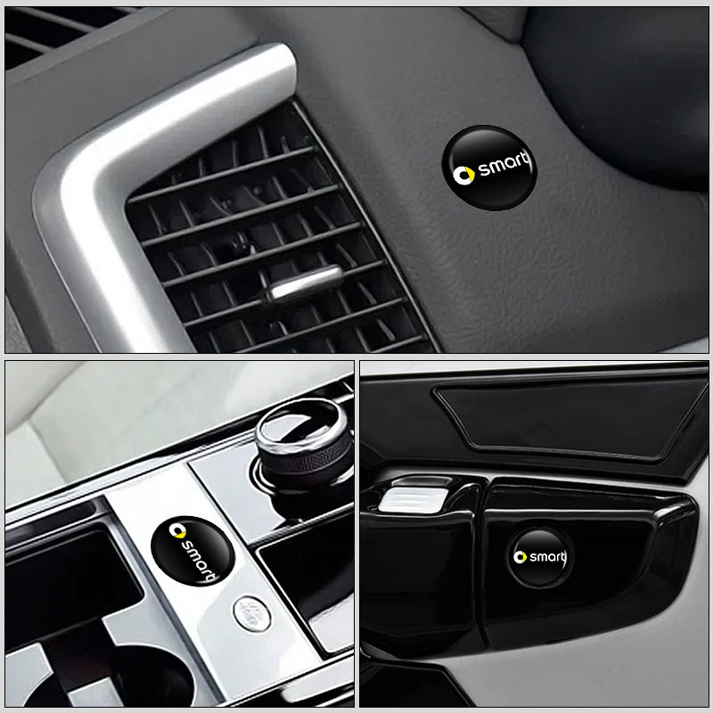 Thumbnail: Car Door Lock Keyhole Protective Cover Stickers Key Hole Decals Car Accessories