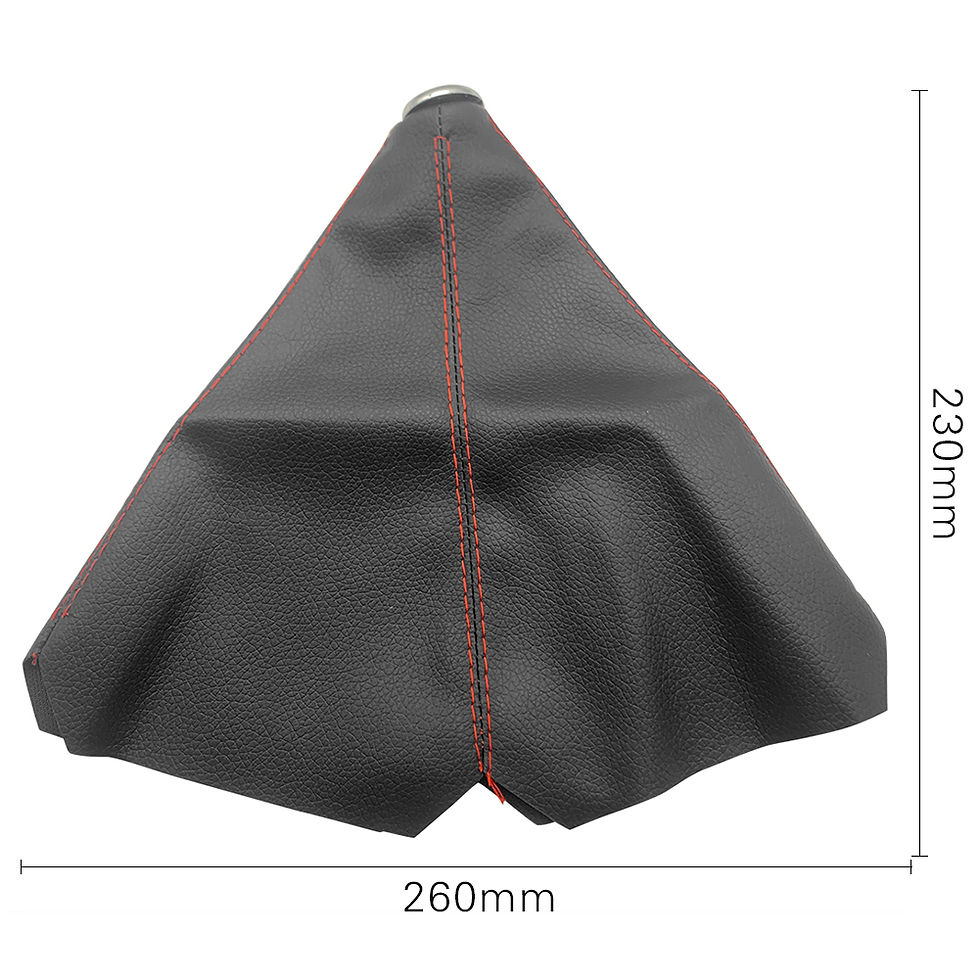 Thumbnail: 1-2Pcs 5 Speed Black Gear Shift Knob Lever Stick Gaiter Boot for Peugeot 307 207