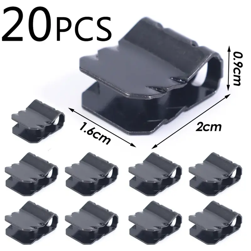 Thumbnail: 30/10pcs U-shape Clips Car Front Fender Bumper Cover Clip Kit Engine Guard Buckl