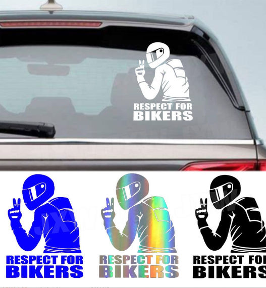 Thumbnail: Universal Motorcycle Reflector Decal Waterproof Reflective Sticker Car Respect f