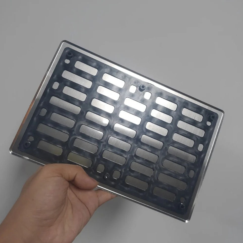 Thumbnail: Universal Car Auto Floor Carpet Mat Patch Foot Heel Plate Pedal Pad 23.5X16cm