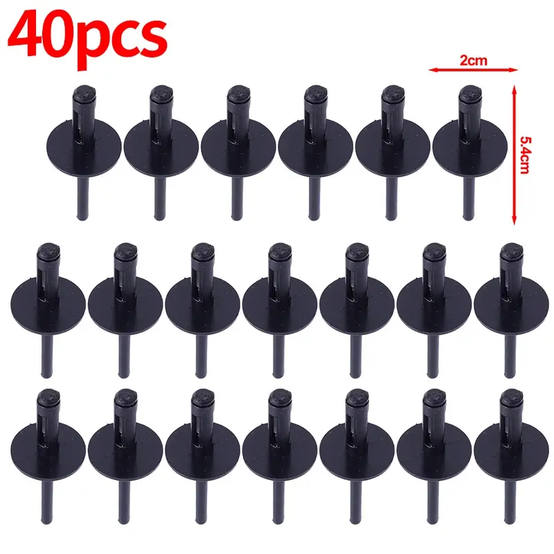 Thumbnail: 6mm Car Mudguard Core Rivets Bumper Clip Plastic Expansion for BMW X1 E84 X3 E83