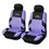 Thumbnail: AUTOYOUTH Brand Embroidery Car Seat Covers Set Universal Fit Most Cars Covers wi