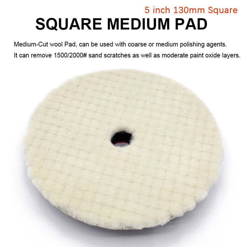 Thumbnail: High Quality Professional Car Auto Soft Wool Buffing Polishing Pad Buffer Woolle
