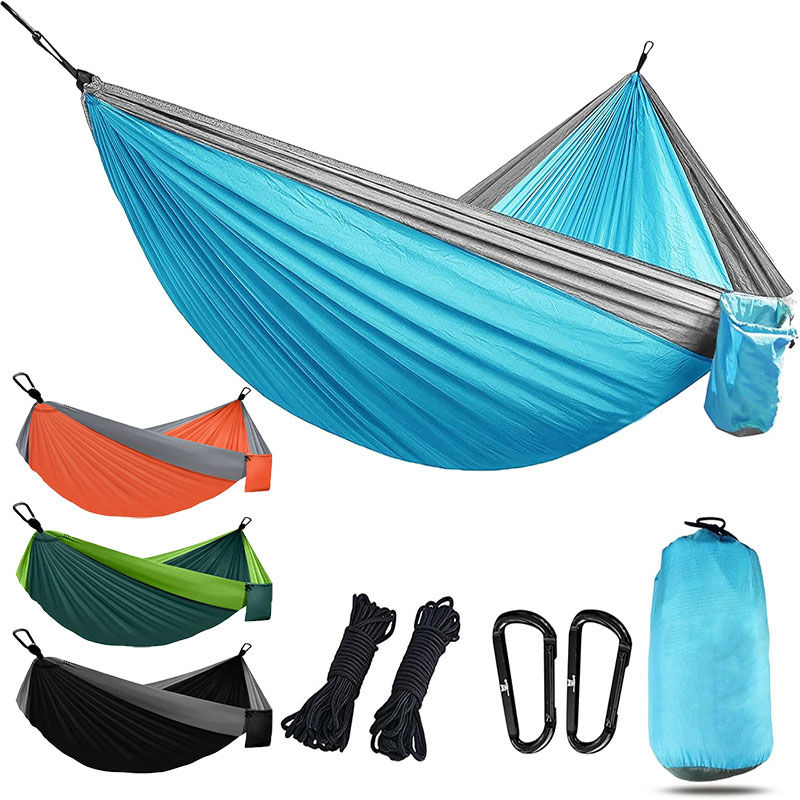 Camping Hammock Camping Accessories Gear for Outdoor Indoor with Tree Straps Nyl
