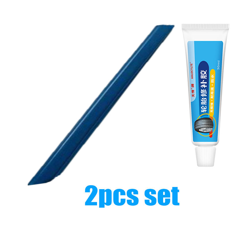 Thumbnail: Motorcycle Vacuum Tire Repair Tools Kit with Vulcanizing Tire Repair Strips Vehi