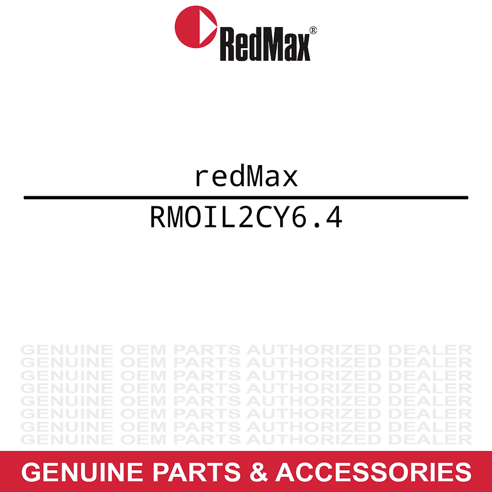 Thumbnail: 6.4oz Bottles of RedMax Synthetic 2 Stroke Cycle Oil w/ Fuel Stabilizer 6 P..