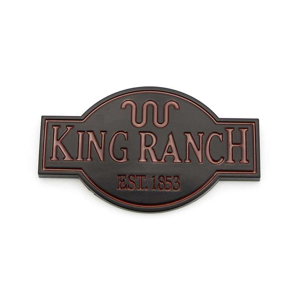 Thumbnail: Door Tailgate King Ranch EST.1853 Emblem Logo Sticker for 2011-2017 Expedition F