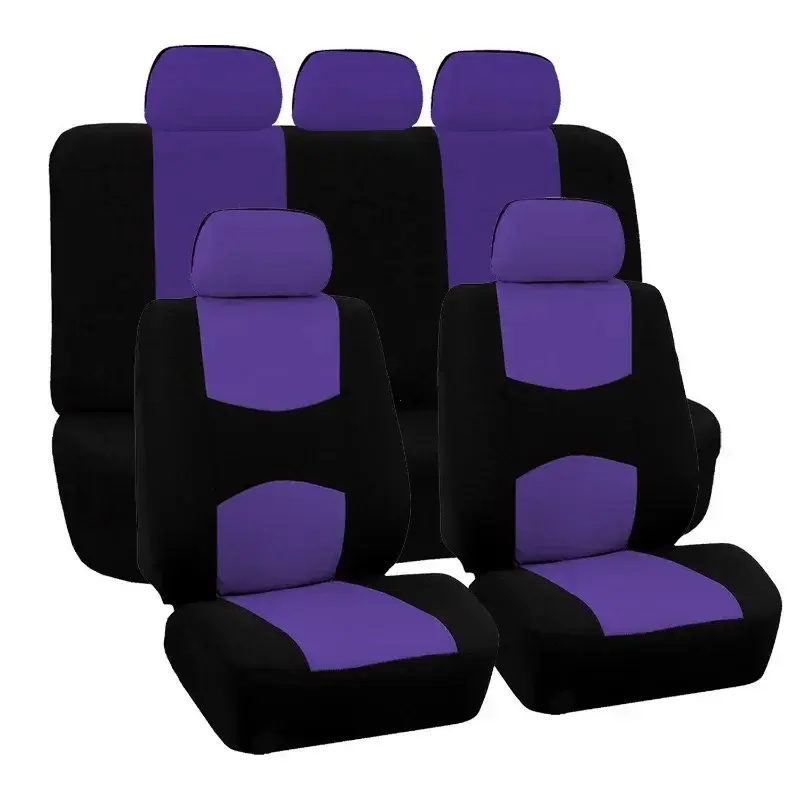 Thumbnail: 1pcs Universal Car Seat Covers Protection Set Suitable for Cars Trucks and SUVs