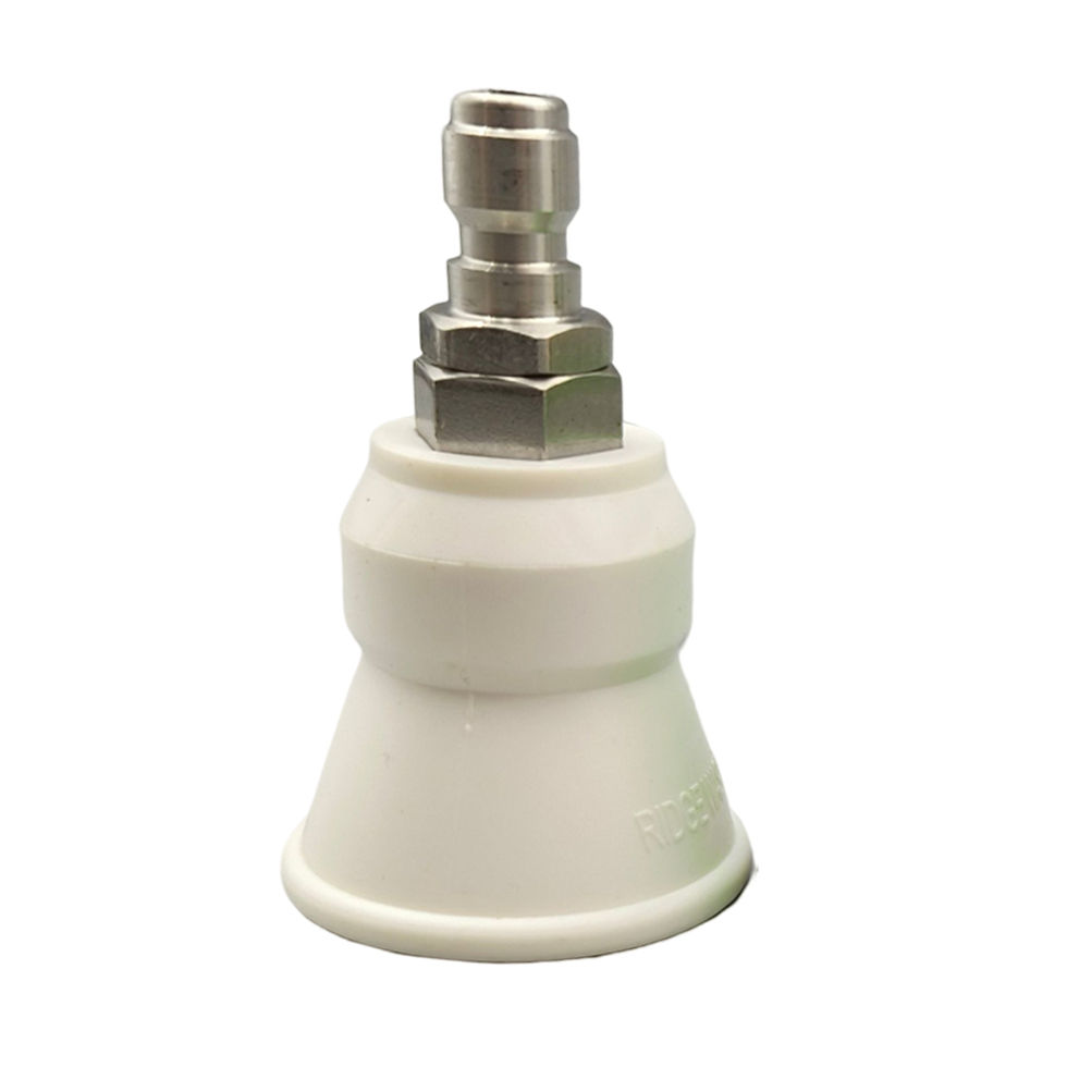 Thumbnail: High-Pressure Water Gun Nozzle Splash-proof Sheath Nozzle Rubber Sleeve Fan Nozz
