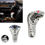 Thumbnail: Universal Car Cobra Head Gear Shift Knob Blue/Red LED Eyes Shifter Manual Automa