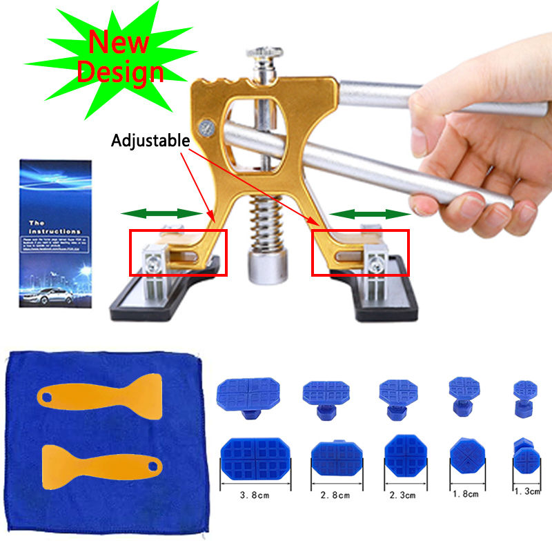 Thumbnail: New Adjustable Car Dent Puller Dent Remover Auto Body Sheet Metal Suction Cup Pa
