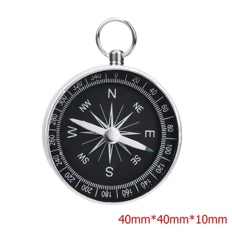 Thumbnail: Camping Hiking Compass Navigation Portable Handheld Compass Survival Practical G