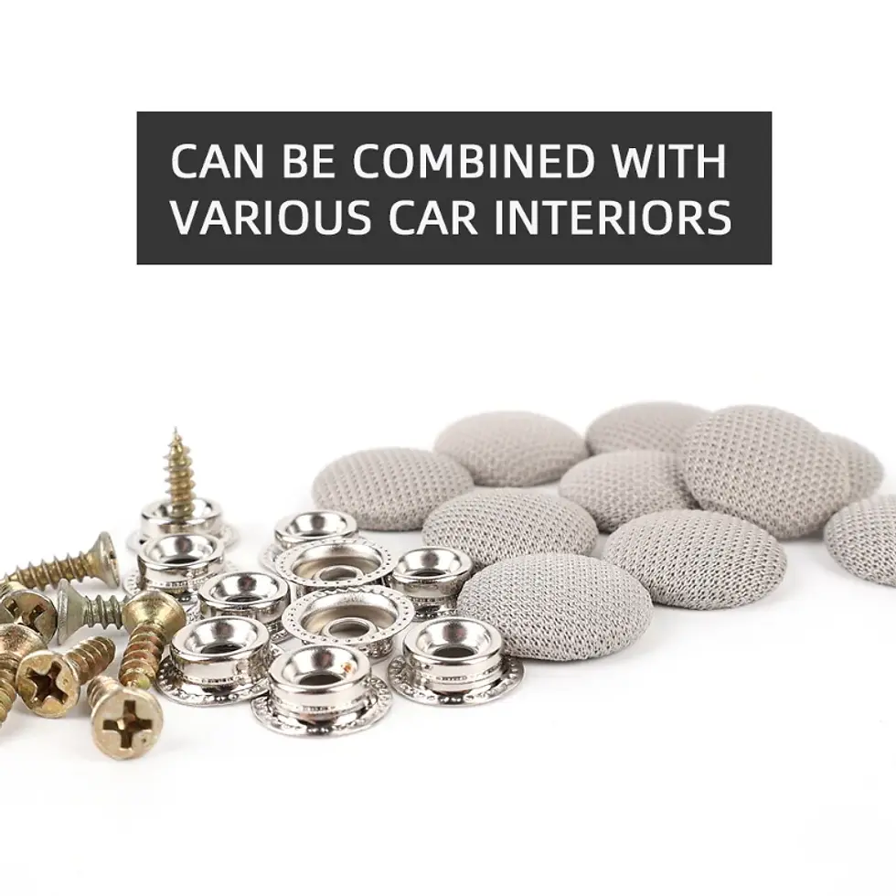 Thumbnail: Car Interior Roof Fixing Buckles Screw Set Headliner Cloth Fabric Rivets Retaine