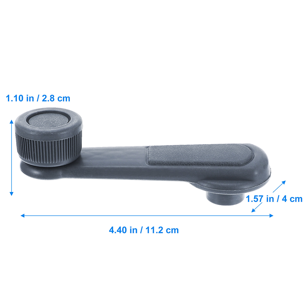 Thumbnail: 4 Pcs Interior Replacement Parts Car Window Crank Accessories Handle Winder Regu