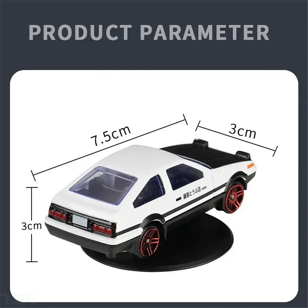 Thumbnail: AE86 Drift Rotating Auto Turning Gyroscope Alloy Car Model Interior Center Conso