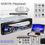 Thumbnail: Alondy Single 1 DIN Car Stereo with CD/DVD Player Bluetooth AM/FM/RDS Radio..