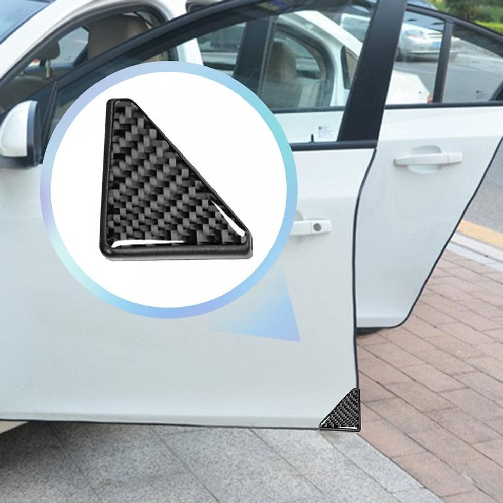 Thumbnail: 2pcs Universals Car Door Corner Protective Cover Silicone Protector Door Corner