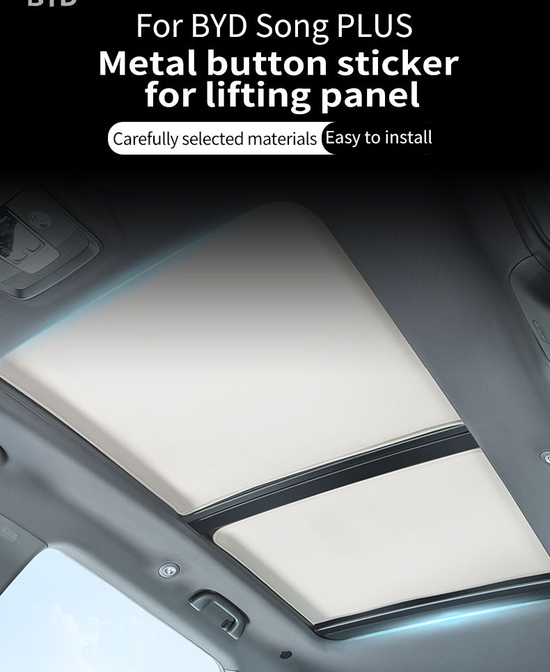 Thumbnail: 2Pcs For Byd Song Plus Seal u Dmi Ev 2020-2025 Car Sun Shades Cover Sunroof Suns