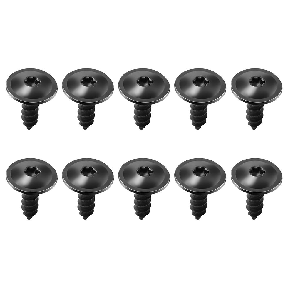 Thumbnail: 10Pcs Car Clips Fastener Engine Splash Guard Self Tapping Screws for Porsche Mac
