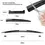 Thumbnail: For BMW Accessories E90 E92 320i 320d 328i 2005+ 3pcs Car Roof Tail Spoiler Set
