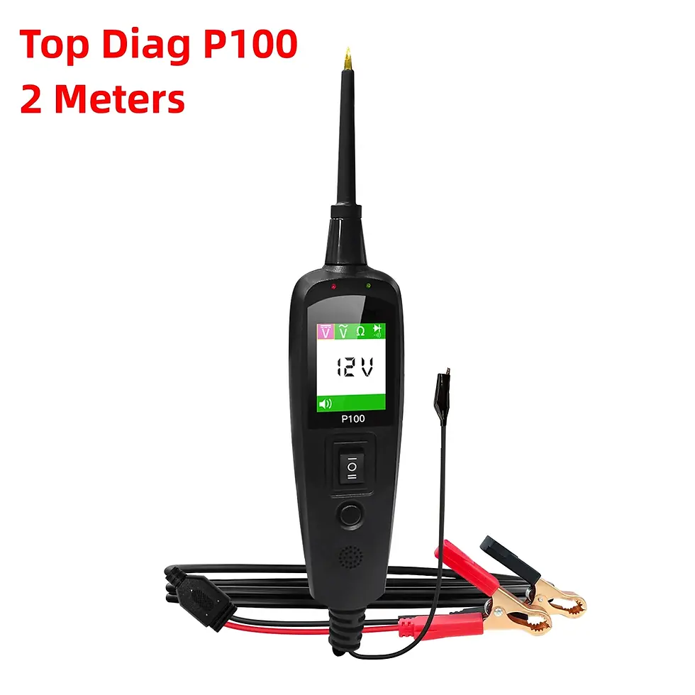 Thumbnail: TopDiag P100 2m/10m Car Electrical Circuit Tester Automotive Power Scan Probe Ci