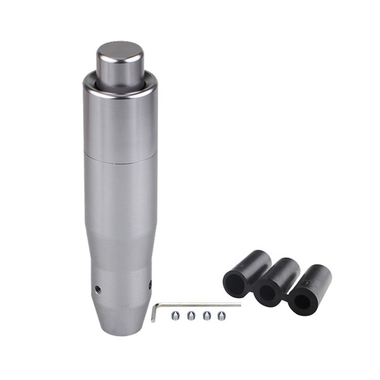 Thumbnail: Automatic Shift Knob Metal Car Shifting Push Button Aluminum Shifter Lever Handl