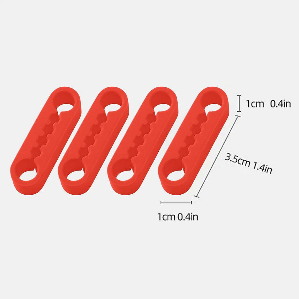 Thumbnail: Silicone Car Door Shock Absorber Pads Elastic Damper Cushion Protection for Quie