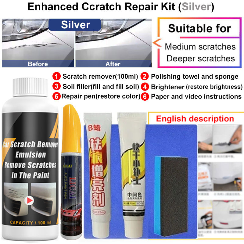 Thumbnail: Car Scratch Remover Paint Care Tools Auto Swirl Remover Scratches Repair Polishi