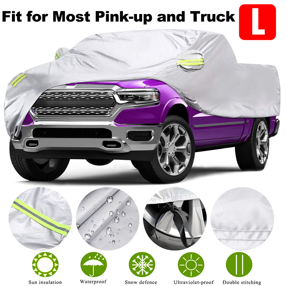 Truck Cover All Season Car Cover for Pickup Truck Against Dust Debris Windproof