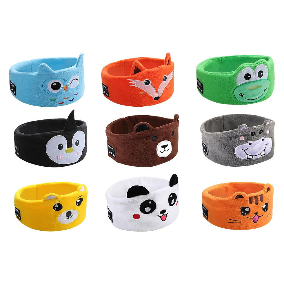Thumbnail: Cozy Over The Ear Headband Headphones Kids Sleep Not-in-ear Volume Limited Earph