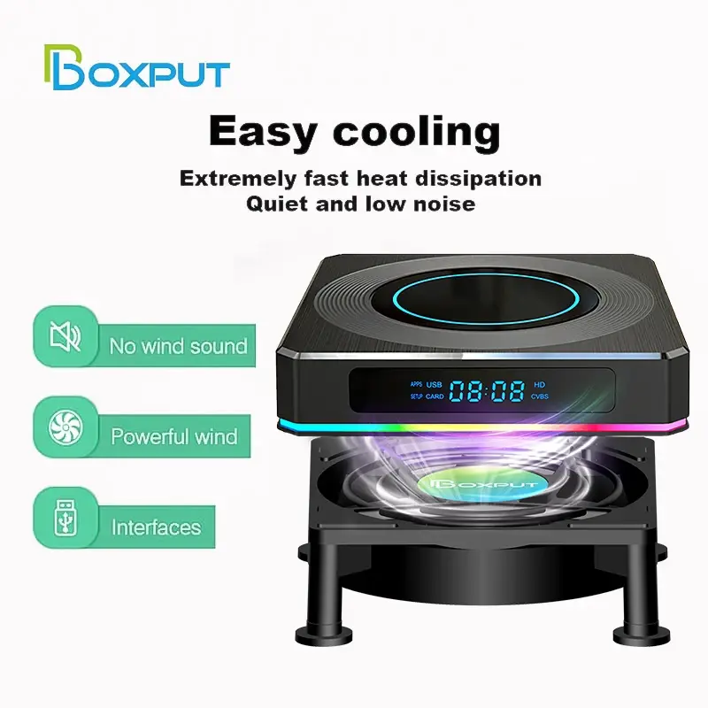 USB Power Radiator Mini Fan Cooling Fan for Android TV Box Cooler Set Top Box Wi